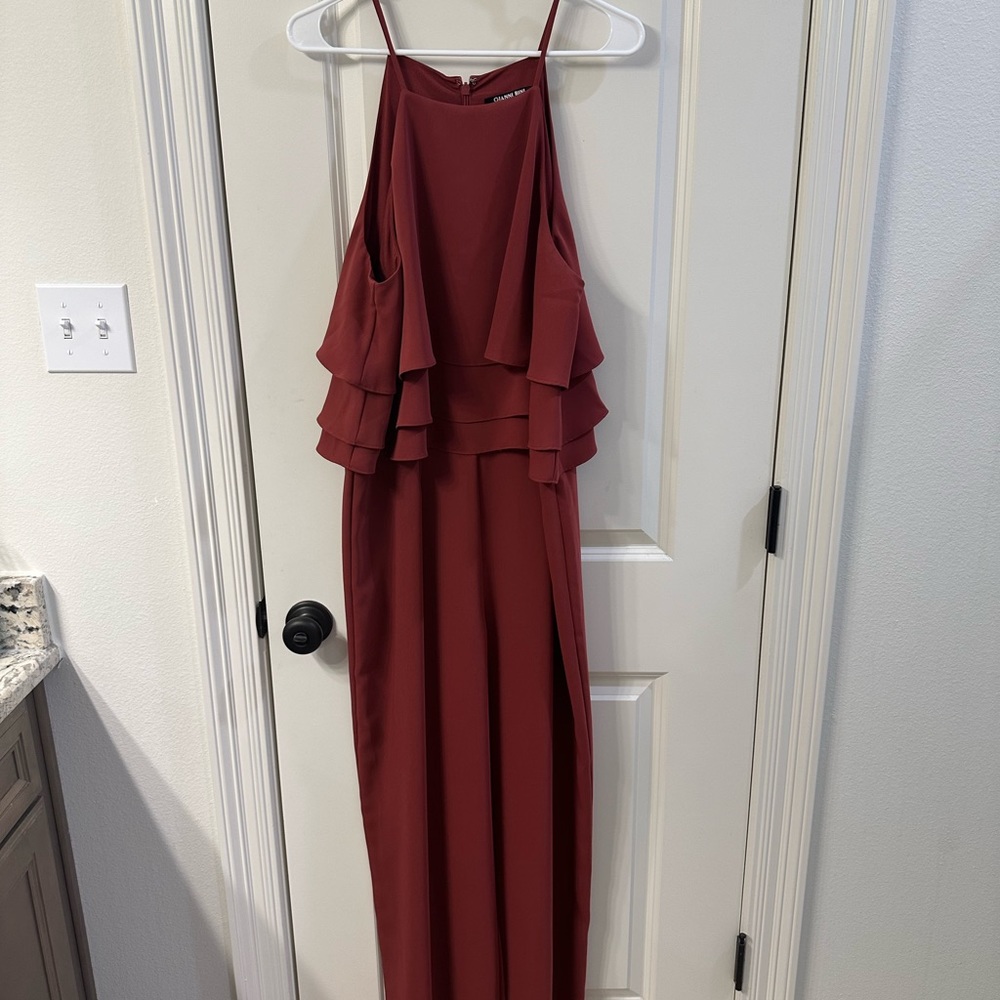 Maroon Gianni Bini jumpsuit size 12
